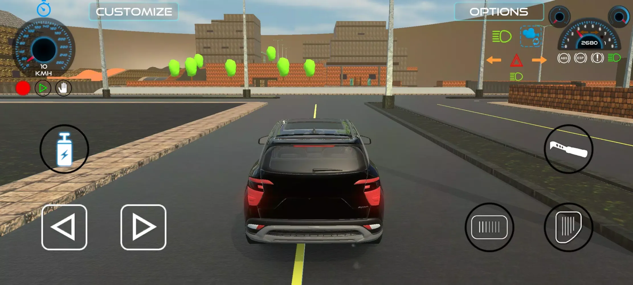 Hyundai Creta Drift Car Game Screenshots