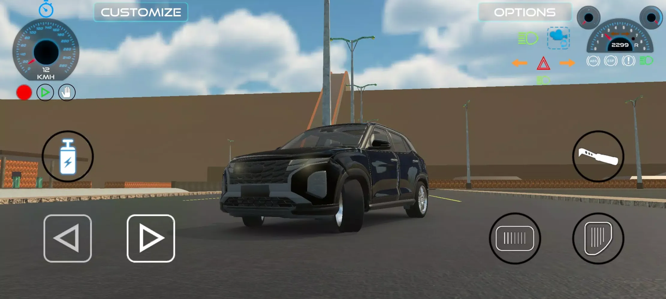Hyundai Creta Drift Car Game Screenshots