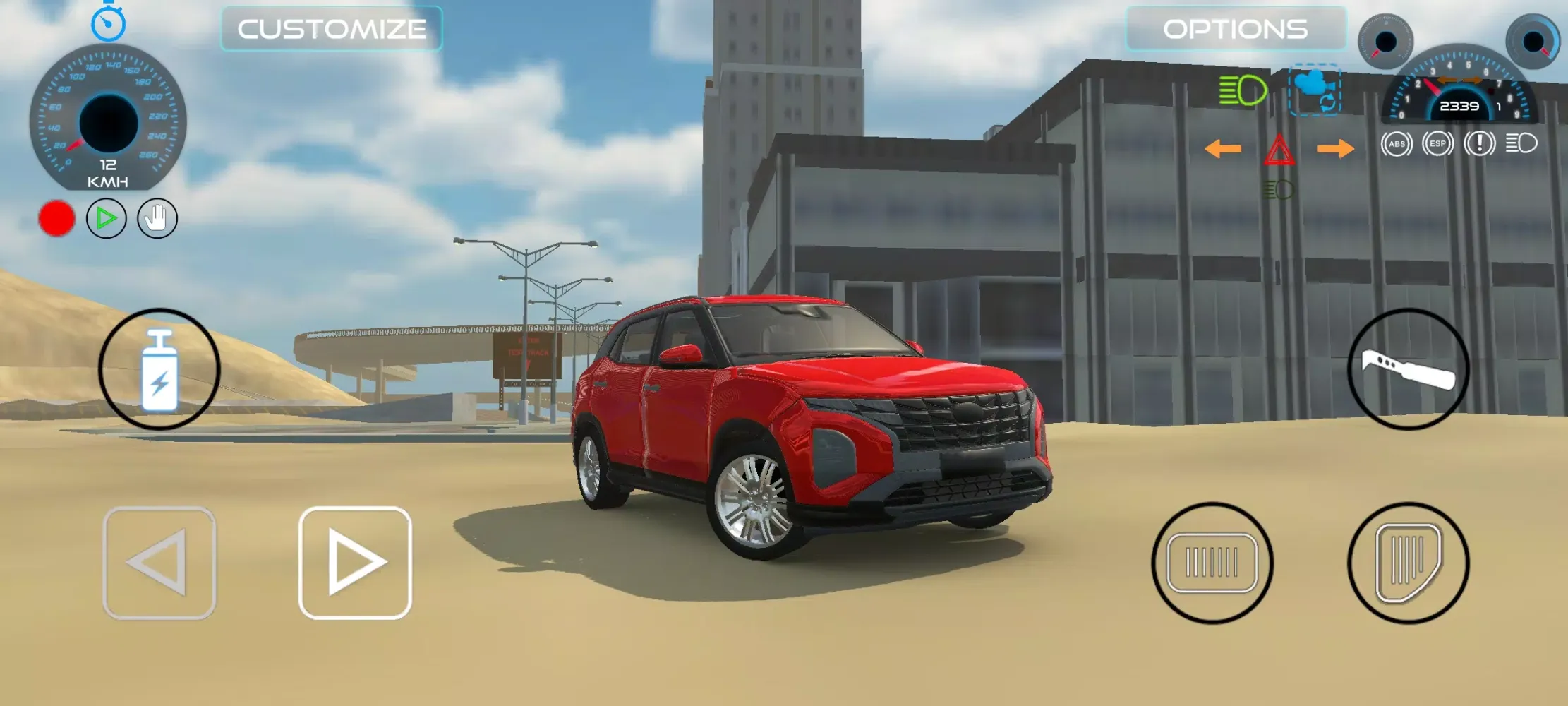 Hyundai Creta Drift Car Game Screenshots