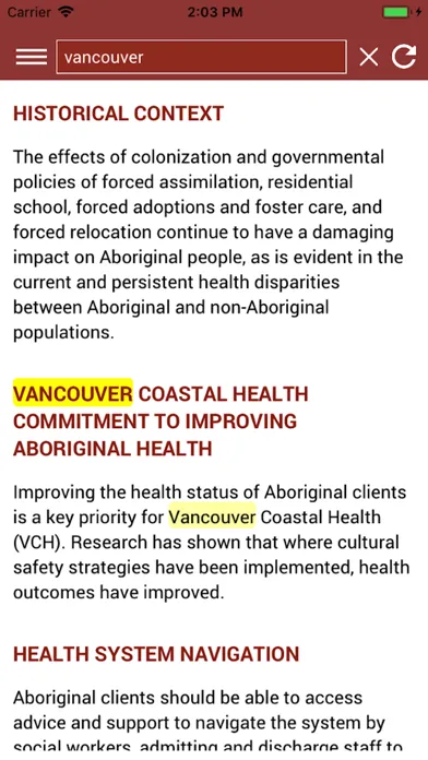 Tangkapan skrin Aboriginal Cultural Practices