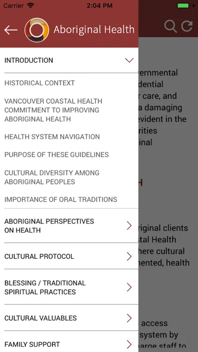 Tangkapan skrin Aboriginal Cultural Practices