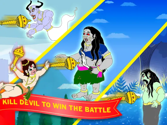 Hanuman The Bajarangi iPad  Screenshots