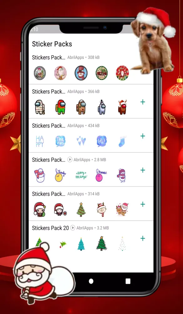 WAStickerApps Christmas 스크린샷