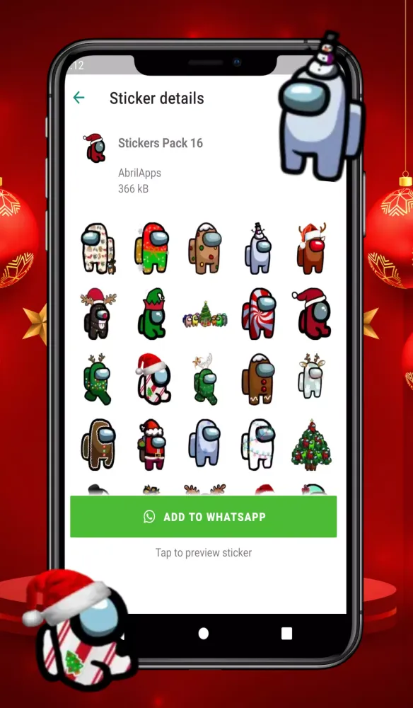WAStickerApps Christmas 스크린샷