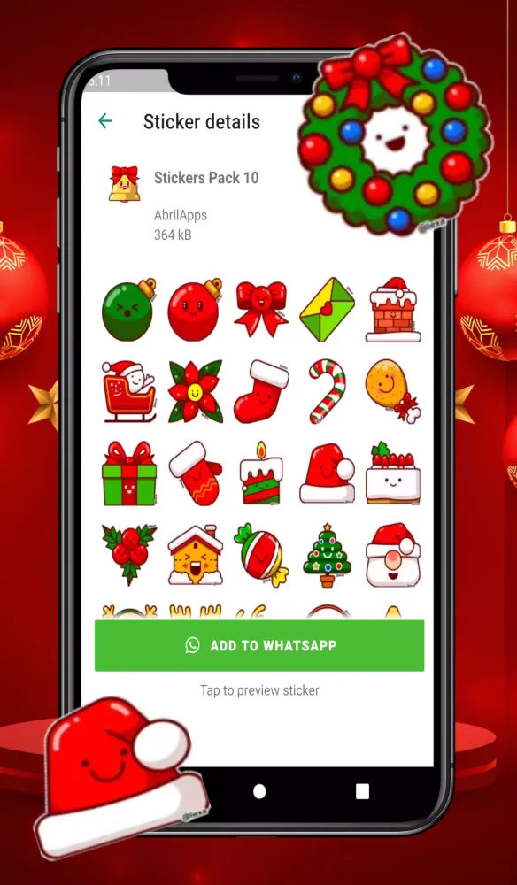 WAStickerApps Christmas 스크린샷
