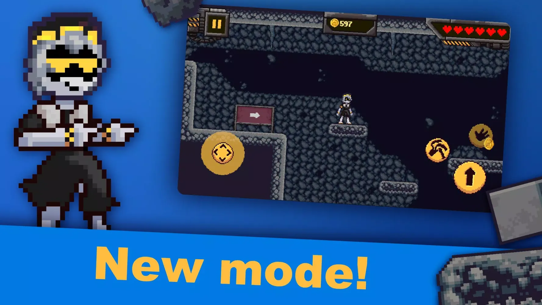 Screenshot di Murder Drones Endless Way 2D