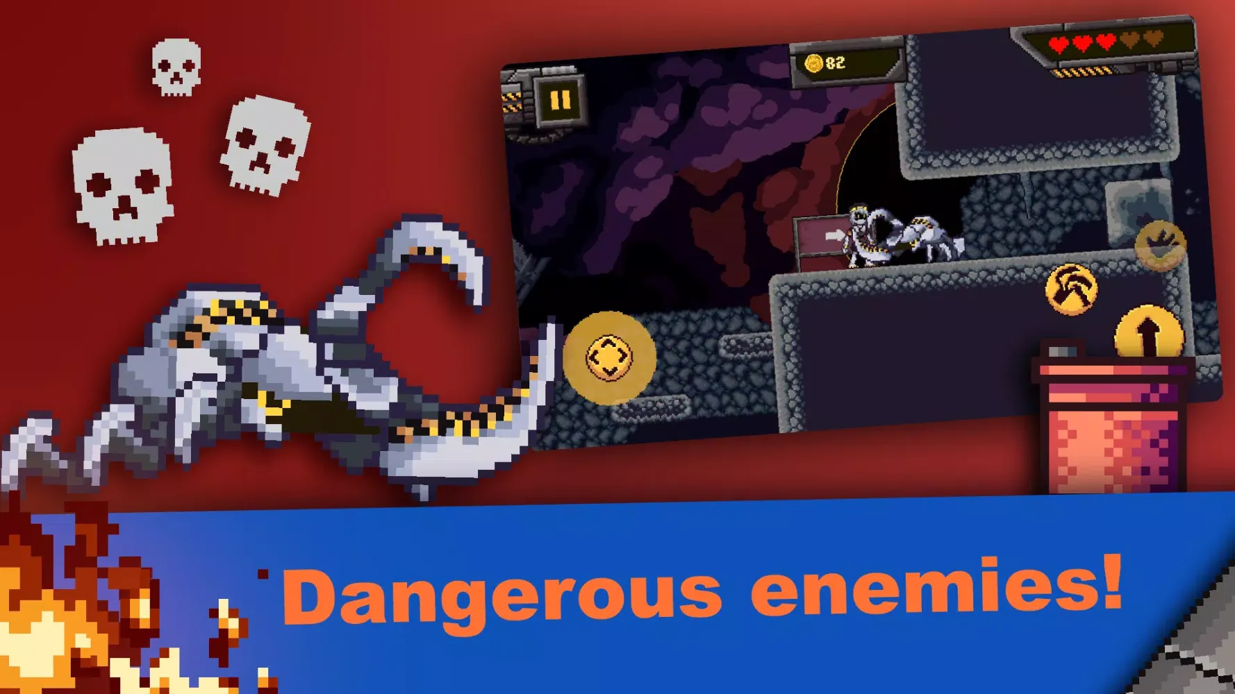Screenshot di Murder Drones Endless Way 2D