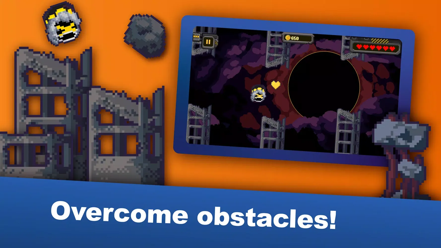 Screenshot di Murder Drones Endless Way 2D