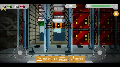 Tangkapan skrin Quay Crane Commander