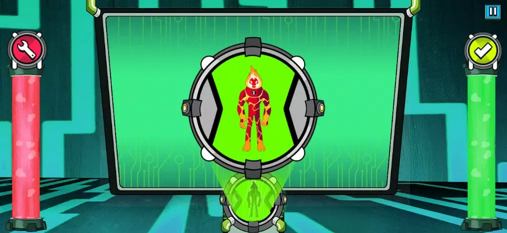 The Omnitrix Glitch FNF Ekran Görüntüleri