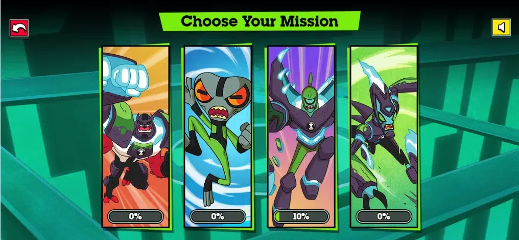 The Omnitrix Glitch FNF Ekran Görüntüleri