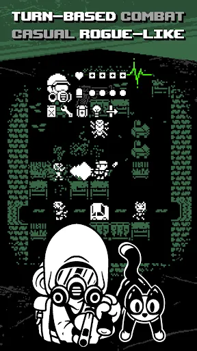 1 Bit Survivor (Roguelike)应用截图