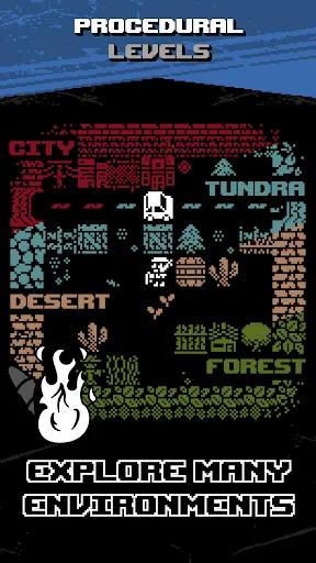 1 Bit Survivor (Roguelike)应用截图