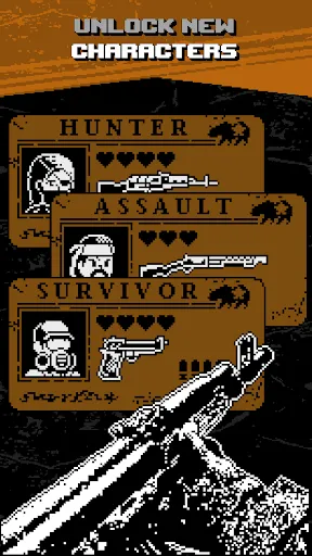 1 Bit Survivor (Roguelike)应用截图
