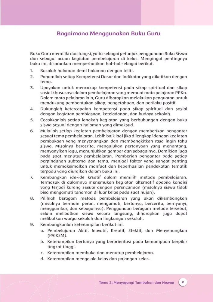 Buku Guru SD Kelas 3 Tema 2 Revisi 2018應用截圖