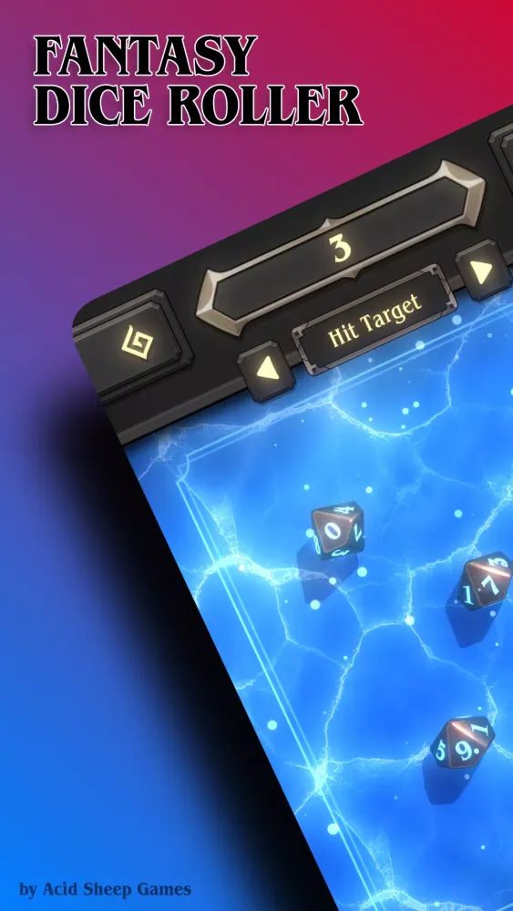 Fantasy Dice - 3D Dice Roller Screenshots
