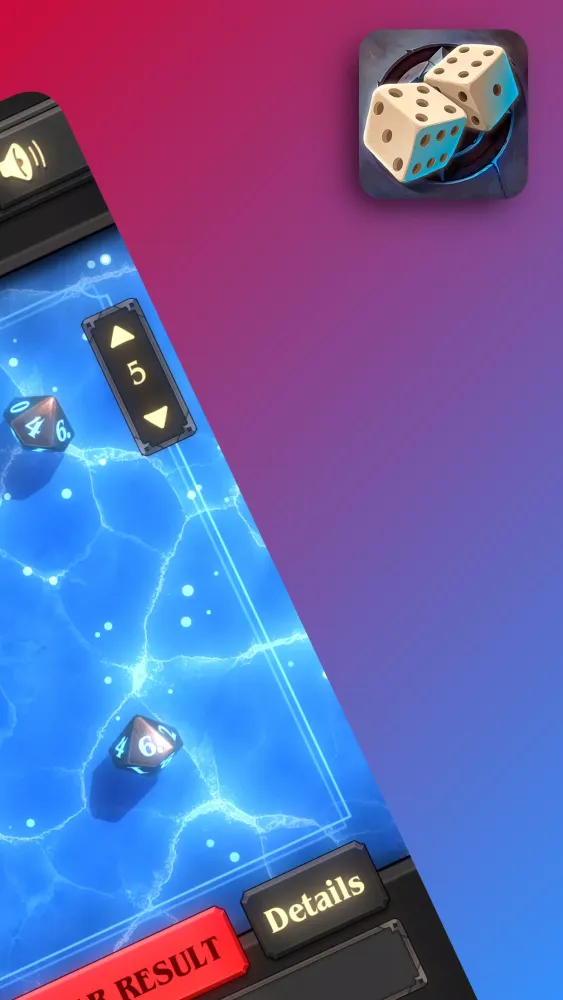 Fantasy Dice - 3D Dice Roller Screenshots