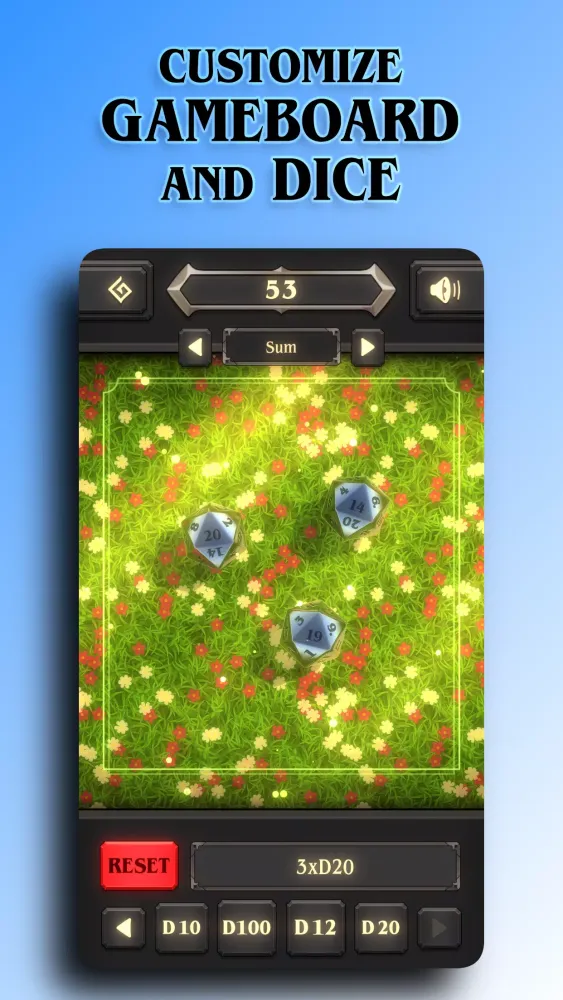 Fantasy Dice - 3D Dice Roller Screenshots