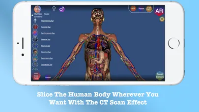 Ảnh chụp màn hình của AR Anatomy ++