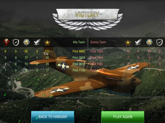 WW2 warplanes: Squad of Heroes iPad  स्क्रीनशॉट