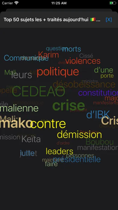 Actu Mali, Actu Afrique Screenshots