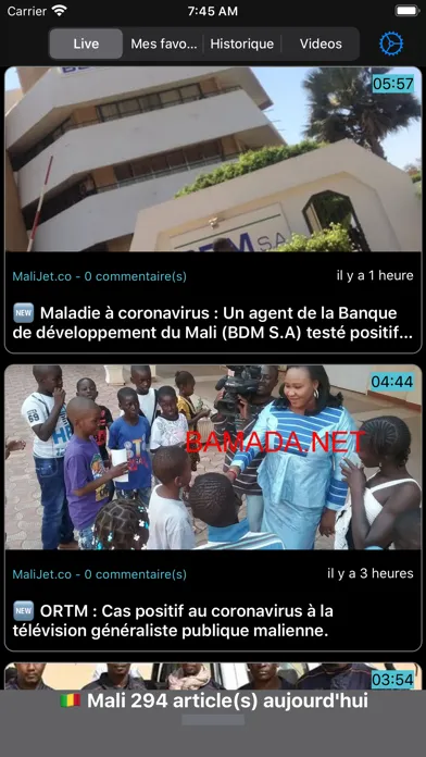 Actu Mali, Actu Afrique Screenshots