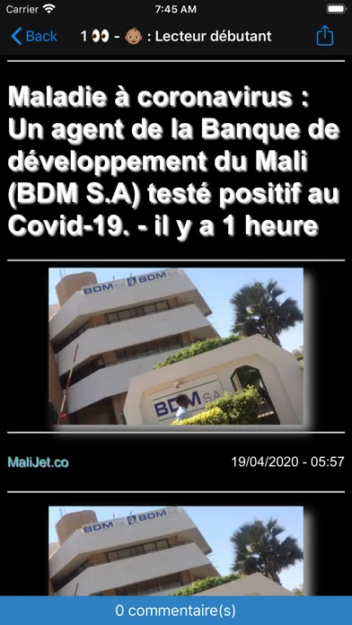 Actu Mali, Actu Afrique Screenshots