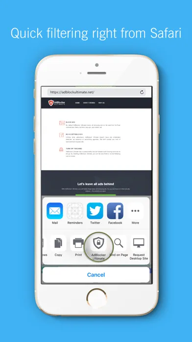 AdBlocker Ultimate - block ALL ads in your browser應用截圖