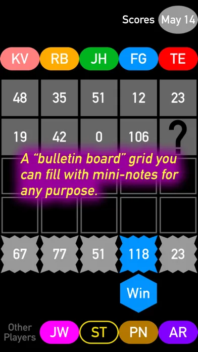 Скриншоты Mind Magnets Info Organizer—Visual Grid Checklists