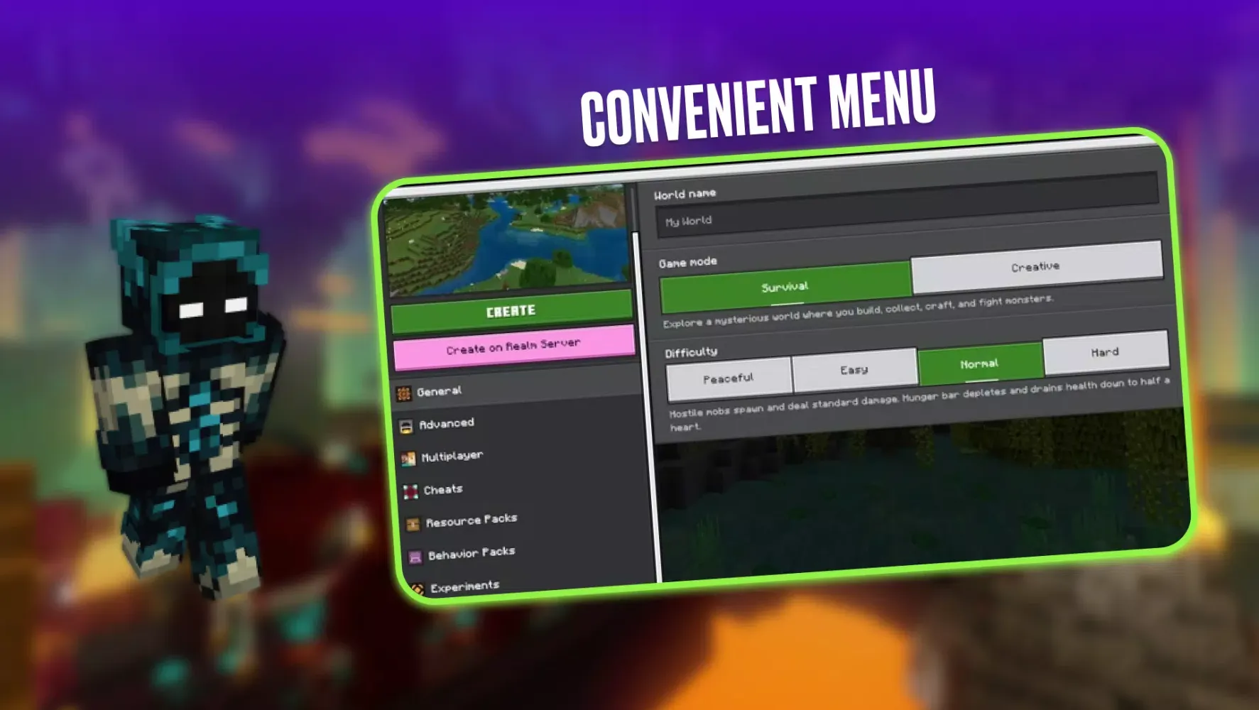 Java Mod for Minecraft Bedrock スクリーンショット