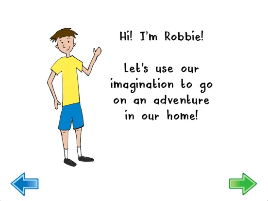 Capturas de tela do Robbie's Adventures in OT iPad 