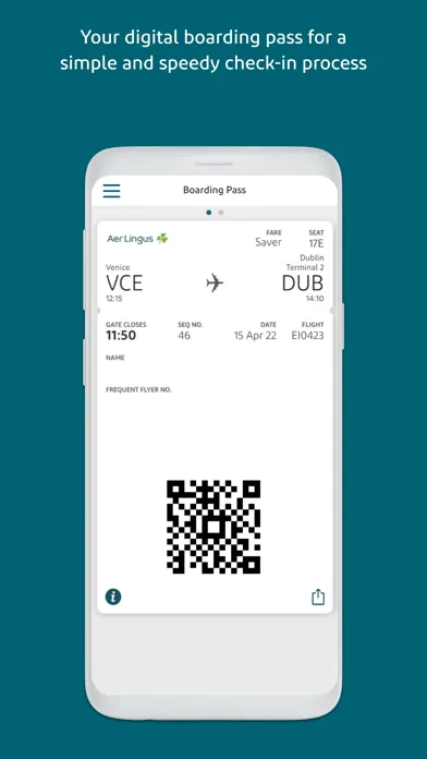 ภาพหน้าจอของ Aer Lingus
