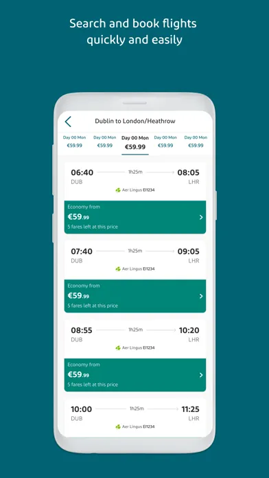 ภาพหน้าจอของ Aer Lingus