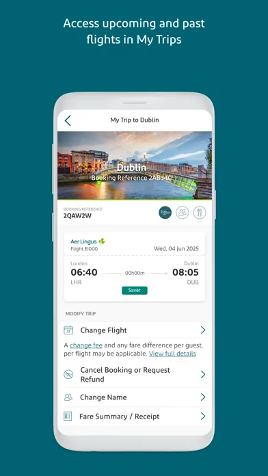 ภาพหน้าจอของ Aer Lingus