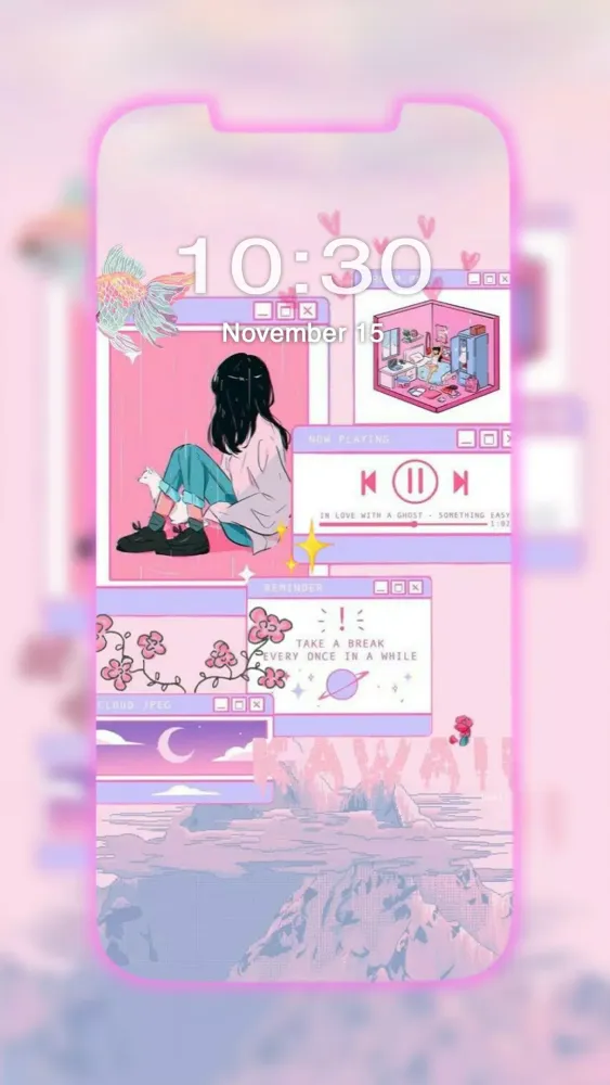 Aesthetic Offline Wallpapers Screenshots