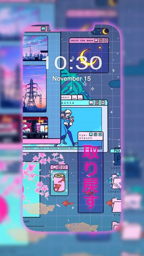Aesthetic Offline Wallpapers Screenshots