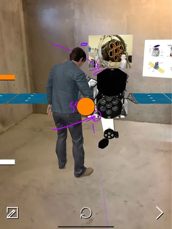 Beame Telepresence iPad  スクリーンショット