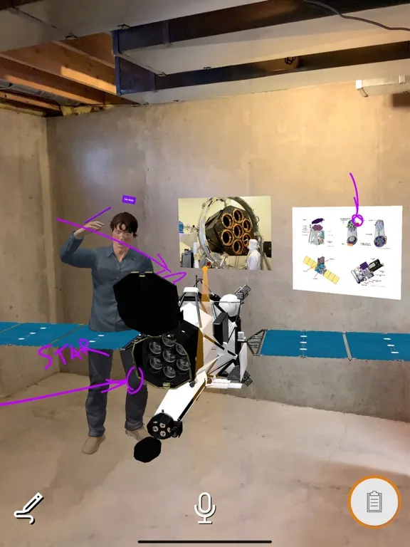 Beame Telepresence iPad  スクリーンショット
