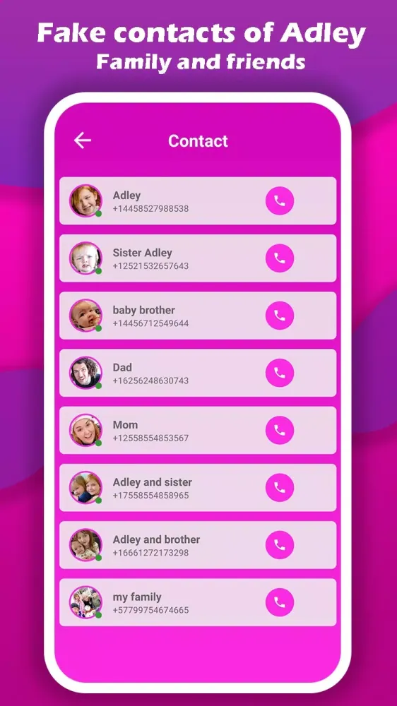 caht video with adley سکرین شاٹس