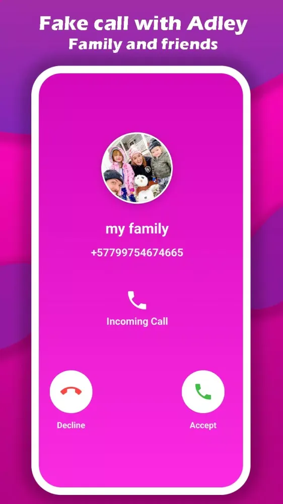 caht video with adley سکرین شاٹس
