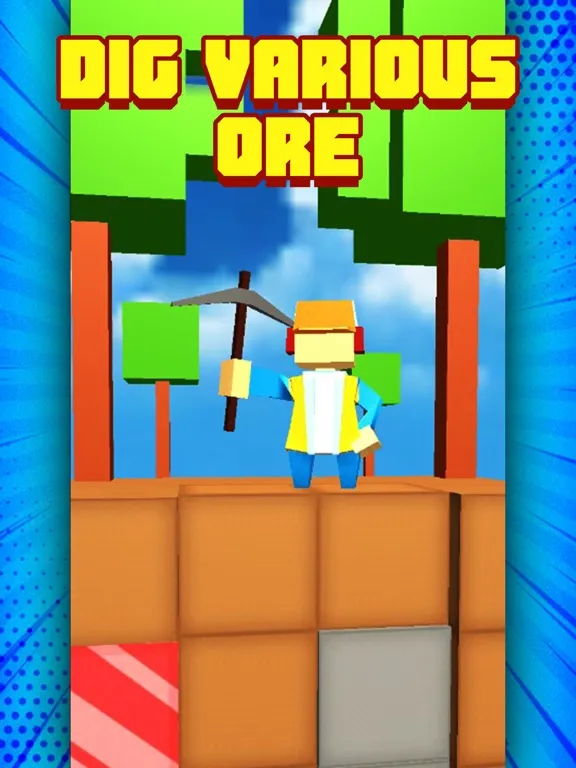 Digging Ore Runner iPad  स्क्रीनशॉट
