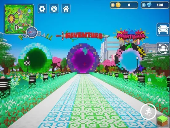 Tangkapan skrin WorldBlox iPad 