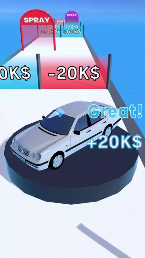 Capturas de tela do Get the Supercar 3D