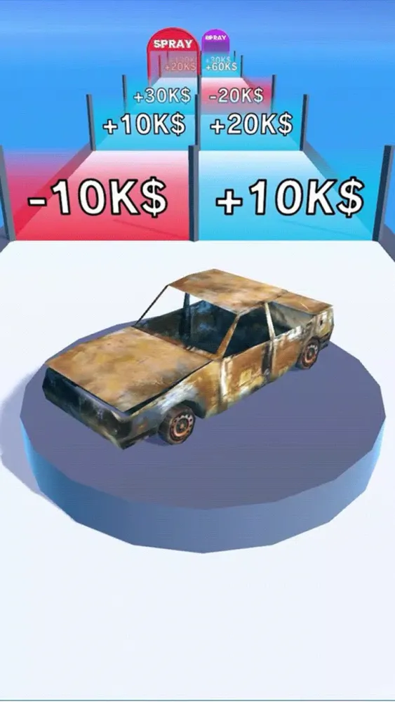 Capturas de tela do Get the Supercar 3D