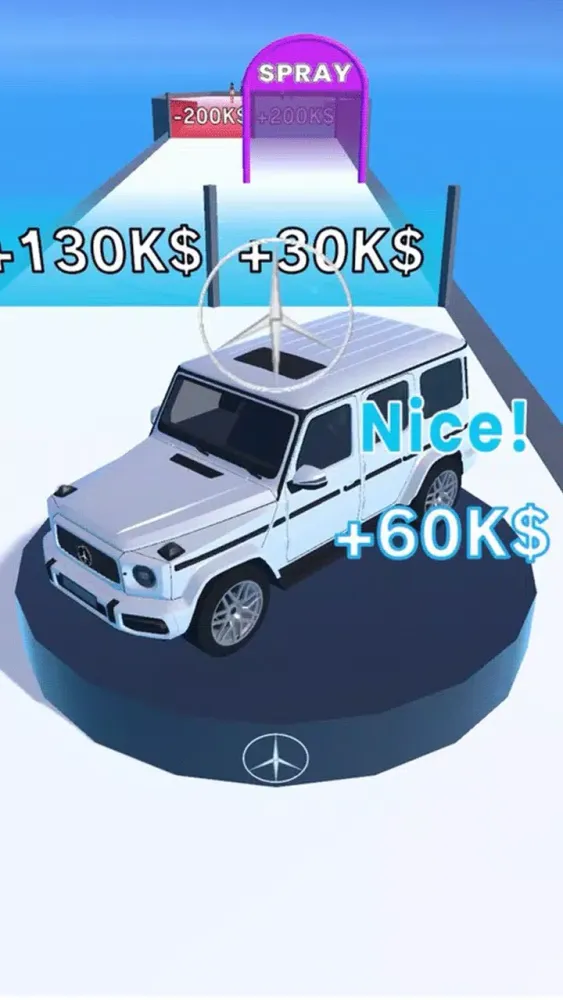 Capturas de tela do Get the Supercar 3D