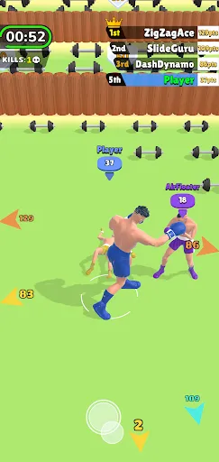 Zrzuty ekranu Punchy.io 3D