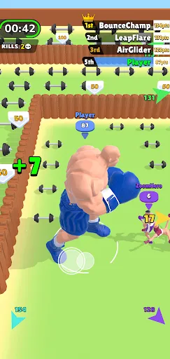 Zrzuty ekranu Punchy.io 3D