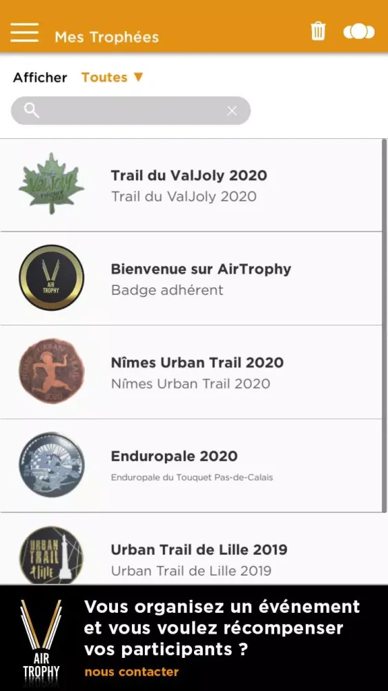 Air Trophy: vos médailles et t Screenshots