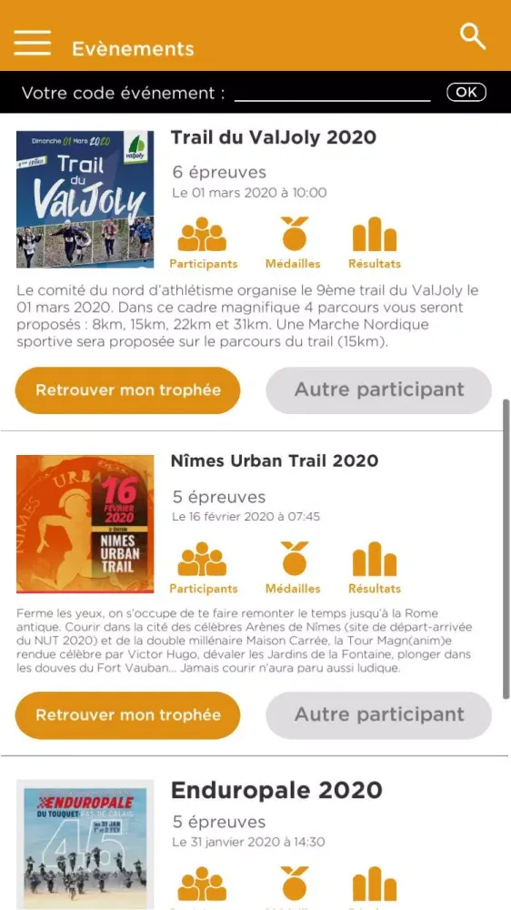 Air Trophy: vos médailles et t Screenshots