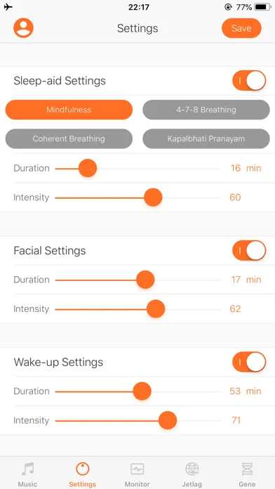 Ảnh chụp màn hình của Dreamlight Sleepmask